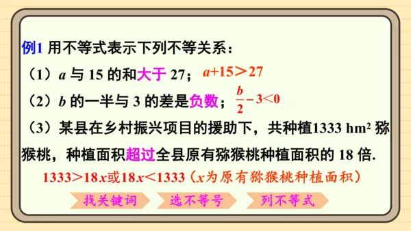 11.1.1 不等式及其解集 课件（共25张PPT）2024-2025学年度人教版数学七年级下册