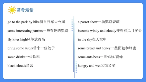 Unit 2 What a day!  复习课件(共31张PPT)-2024-2025学年译林版（三