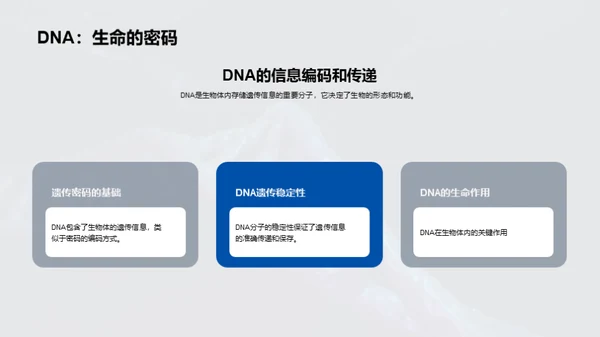 揭秘DNA：生命之源