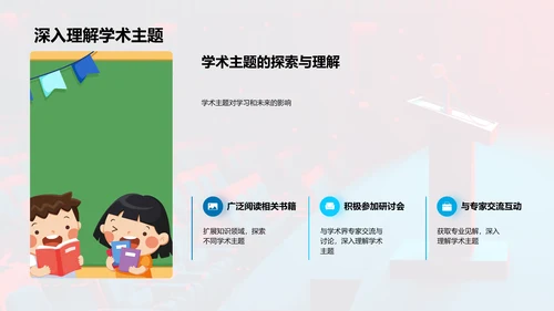 学术研讨的重要性PPT模板