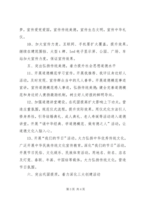 住建局精神文明建设工作要点.docx