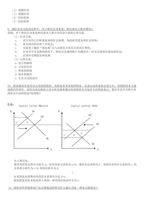 国际贸易(海闻版)复习资料.docx