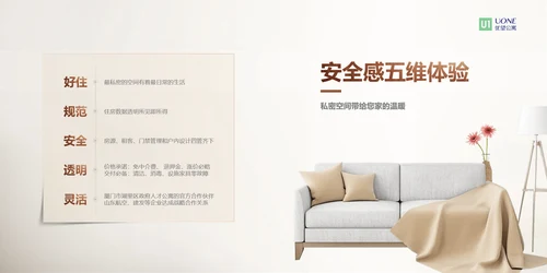 复古手绘风房地产楼盘开发PPT模板