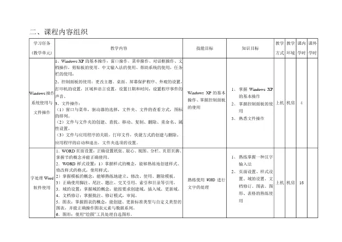 《计算机应用基础》课程教学设计115719.docx