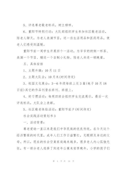 社会实践活动策划书.docx