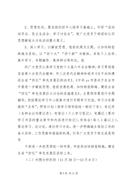 解放思想大讨论实施方案.docx