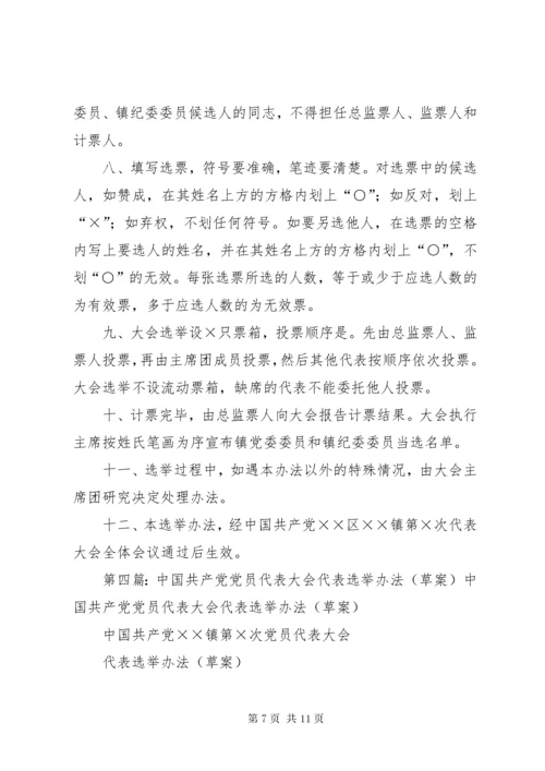 党员代表大会代表选举办法_.docx