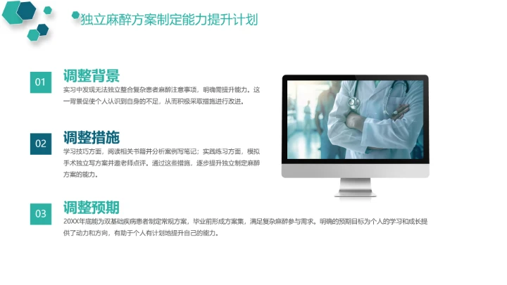 临床医学专业大学生职业生涯发展规划求职能力展示PPT