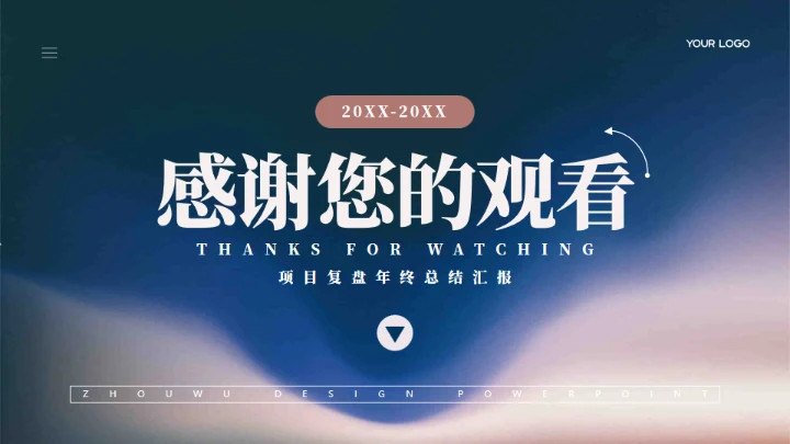 项目运营年终复盘工作总结通用PPT模板