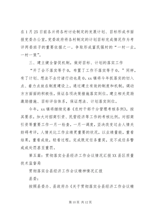 学习经济工作会议情况汇报.docx