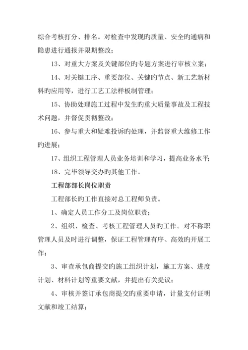 有限公司组织机构及岗位职责.docx