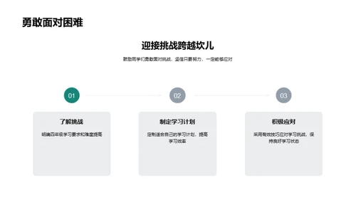 四年级新征程