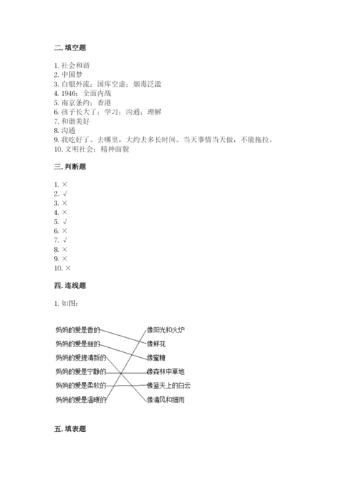 部编版五年级下册道德与法治期末检测卷【全优】.docx