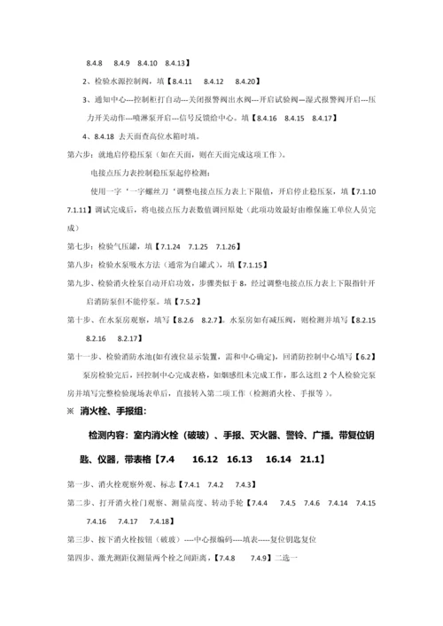 建筑工程消防设施检测工作统一标准.docx