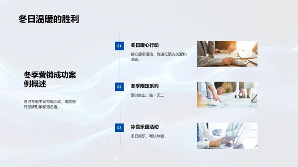 冬季品牌提升策略PPT模板