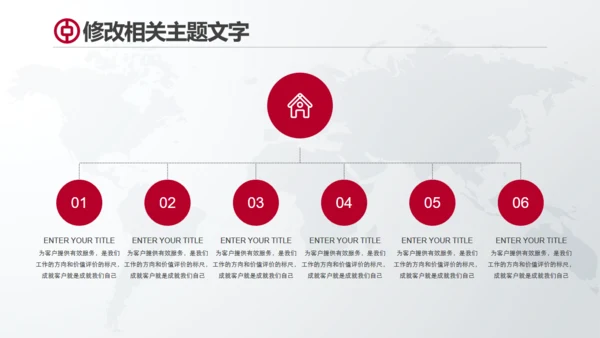 中国工商银行工作总结通用PPT模板