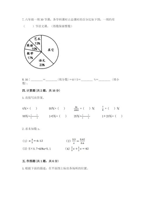 北师大版六年级下册数学 期末检测卷附参考答案（培优b卷）.docx