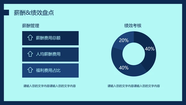 简约商务风年终总结