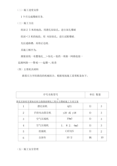 石方爆破施工方案3.docx