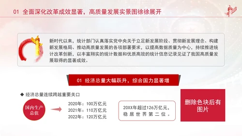 统计局学习健全支撑高质量发展的统计指标核算体系专题党课PPT