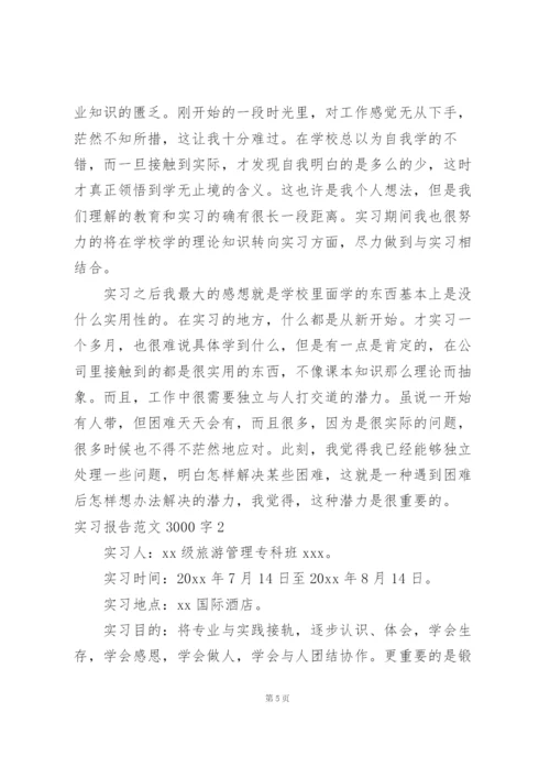 实习报告范文3000字三篇.docx