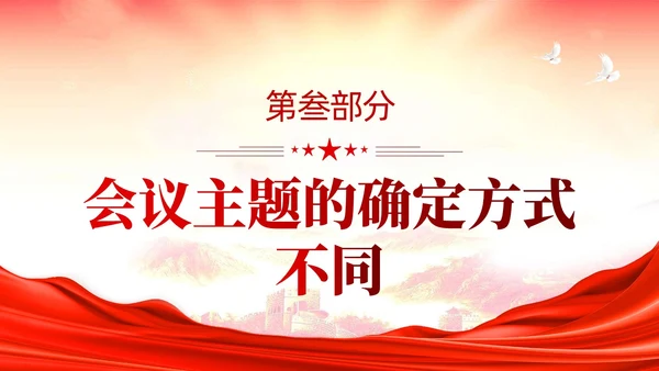 党建党员干部党课小课堂分享民主生活会和组织生活会区别PPT