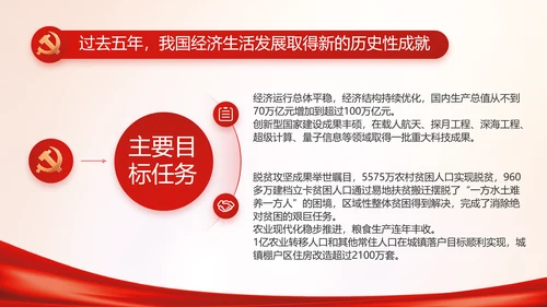 党建党支部年终工作总结汇报PPT党课