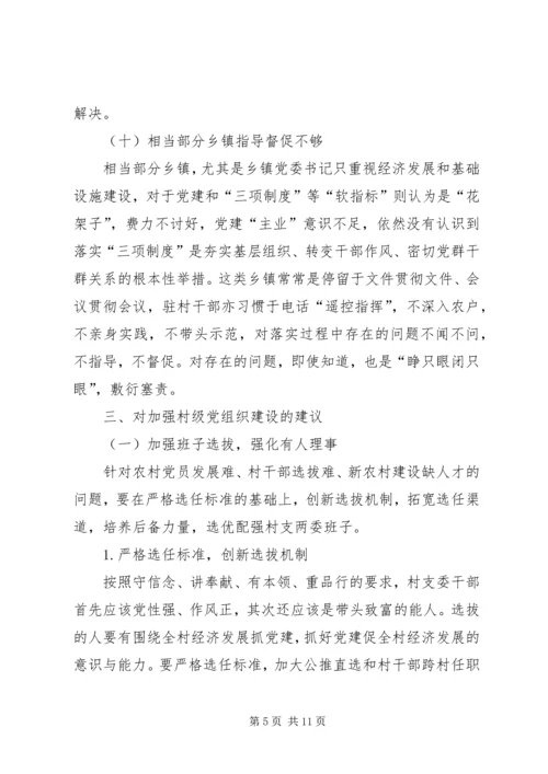 昌图=调研报告加强村级党组织建设的实践与思考5篇 (2).docx