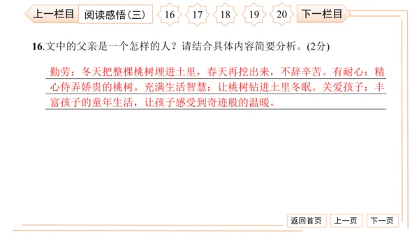 统编版八上语文第二次月考综合检测卷 习题课件（41张PPT）