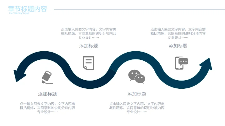 科技赋能年终总结汇报通用PPT模板