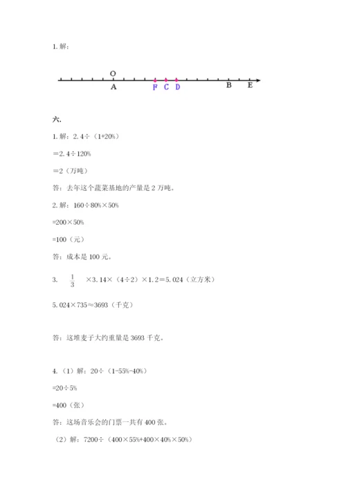 冀教版小升初数学模拟试题附完整答案（考点梳理）.docx