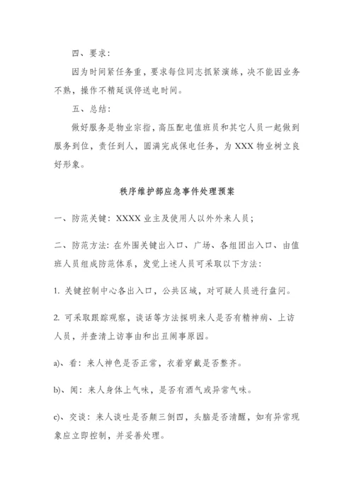 物业应急专题预案大全.docx