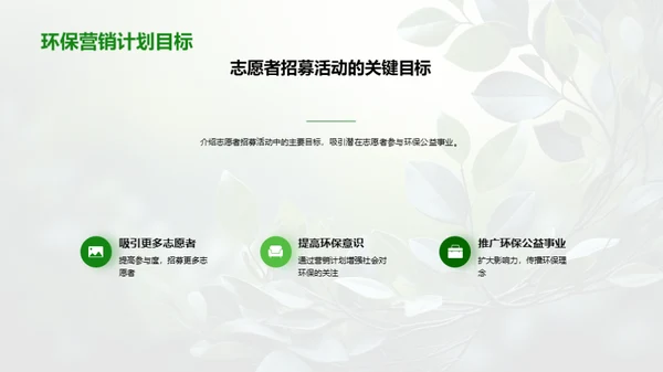 环保志愿者动员计划