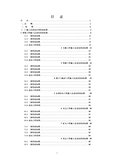 最新企业资质标准查询