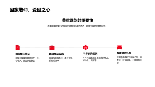 国庆节文化礼仪讲座PPT模板