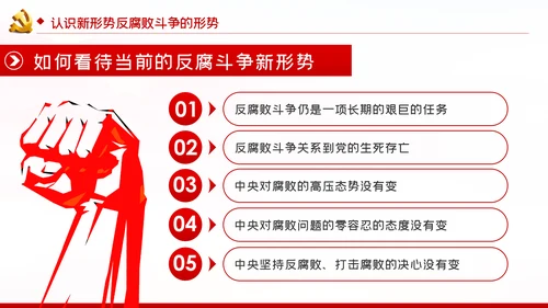 党风廉政建设全面从严治党反腐倡廉PPT