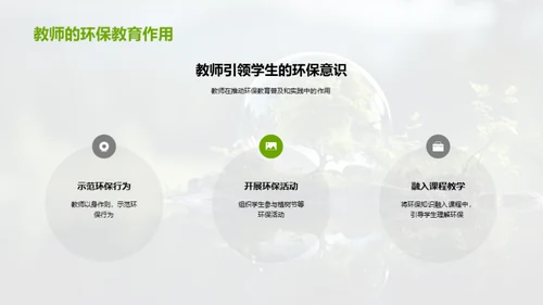 环保教育，教师的使命