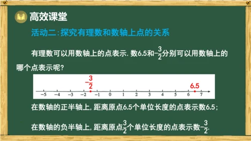 人教版数学（2024）七年级上册1.2.2 数轴  课件（共20张PPT）