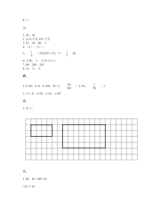 洛阳市小学数学小升初试卷（研优卷）.docx