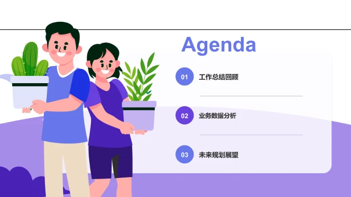 年中总结大会通用PPT