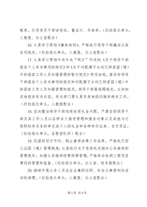 质监局腐败体系预防方案.docx