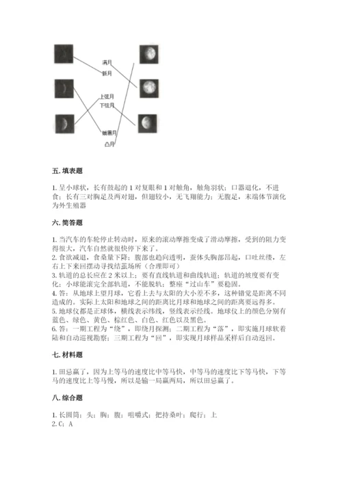 教科版科学三年级下册 期末测试卷及参考答案（培优b卷）.docx