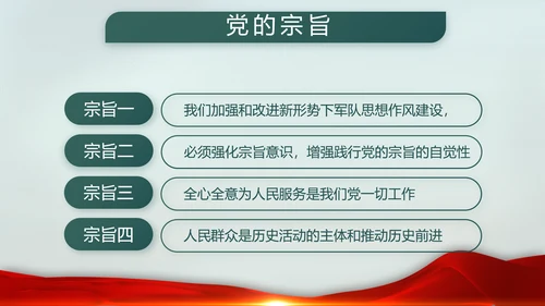 八一部队党课青春梦强军梦部队教育PPT