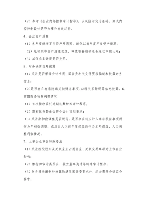 会计师事务所审计专项方案.docx