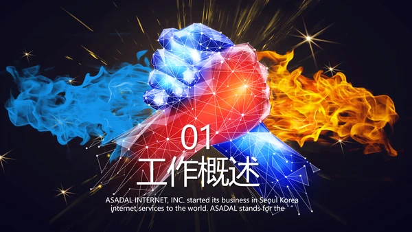 VS年终总结PPT
