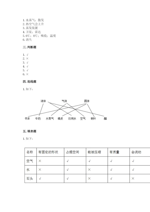 教科版小学三年级上册科学期末测试卷（综合卷）.docx