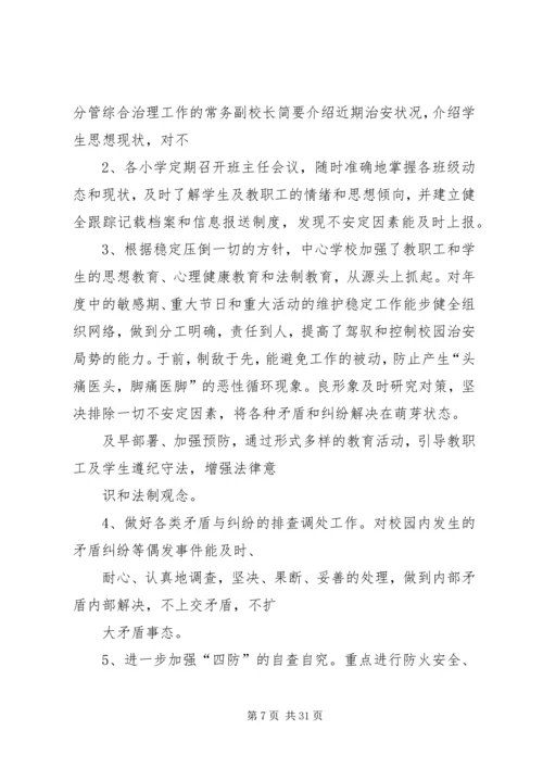 学校园周边环境综合治理与平安校园创建工作的调研报告.docx