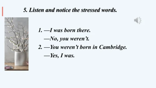 Module7My past life Unit 1I was born in a small vi
