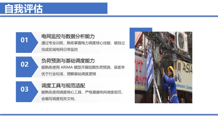电气工程和自动化专业大学生求职个人能力综合展示职业生涯规划通用PPT模版