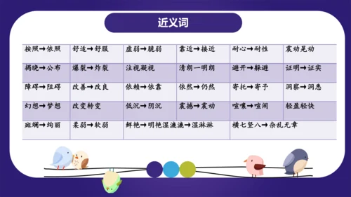 统编版语文四年级上册第二单元（复习课件）